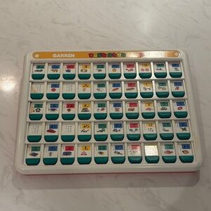 Vintage Gakken Flip and Learn — Japanese Alphabet Language